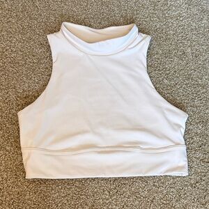 All in Motion White Sports Bra